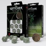 Q-Workshop The Witcher Leshen Totem Builder Dice Set Green