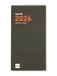 Finocam Classic Nova 2026 Weekoverzicht, horizontaal, januari 2026 tot december 2026 (12 maanden), Catalaans rood