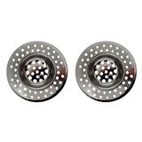 Excelsa 2 filters voor spoelbak, roestvrij staal, 1 liter, zilver