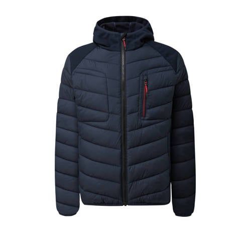 s.Oliver gewatteerde jas donkerblauw