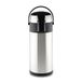 Pioneer thermoskan, 4 l, roestvrij staal, push-pomp