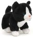 Uni-Toys - Kat baby (zwart-wit), staand - 13 cm (hoogte) - pluche kitten - pluche dier, knuffeldier, HT-30306