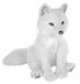 Wild Republic poolvos knuffel - knuffeldier - pluche - wit - 30 cm - zittend - vossen