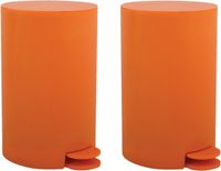 MSV Pedaalemmer - 2x - Kunststof - Oranje - 3L