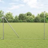 vidaXL Euro Hek 1,6 x 10 m PVC-gelaagd ijzer