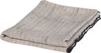 WOOOD Unique Plaid - Viscose/Linnen - Zwart/Off White