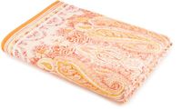 Bassetti MERGELLINA Sprei van 100% katoen in de kleur oranje O1, afmetingen: 180x255 cm