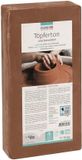 Glorex Soft Ton terracotta 2500 g, luchthardend of brandbaar