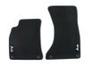 Audi 8T1061275MNO Textielvloermatten Premium voor, zwart/zilvergrijs, 2 stuks