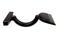 Stubai 278001 schalijzer, gesmeed 120 mm, rood, medium
