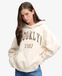 Superdry Sweat à Capuche Athletic Essentials Coupe Décontractée Cream Taille: 44