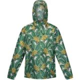 Regatta Orla Summer PckIt Damesjack Groen Tropisch Polyester Waterdicht Ademend 36