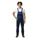 Mascot Image Amerikaanse overall met kniezakken 00962-630 - marine/korenblauw - C50 - 90
