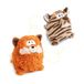 Knuffeldier NICI Knuffeldier Vos met omkeerfunctie 15 cm 2 in 1 - oranje
