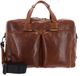 Leonhard Heyden Leren business tas met laptopvak Porto RV-Aktenmappe 2 Fächer 7811 Braun