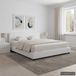 Maison Exclusive - Cadre de lit sans matelas blanc similicuir 120x200 cm