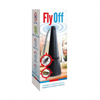 Bsi Vliegenverjager | BSI (Fly Off, Ventilator) zwart, grijs, zilver