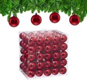 Relaxdays kerstballen set van 100