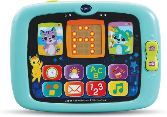 VTech Super Tablet des P'tits Loulous - Educatief spel - Frans - 1-3 jaar