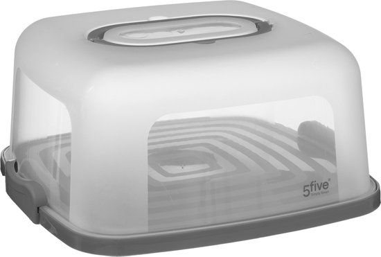 Konges Slöjd - Vershoudbakje - Grijs - Rechthoek - Polypropyleen