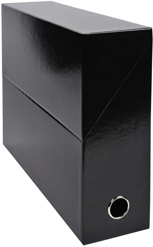 EXACOMPTA archiefbox Iderama, karton, 90 mm, zwart