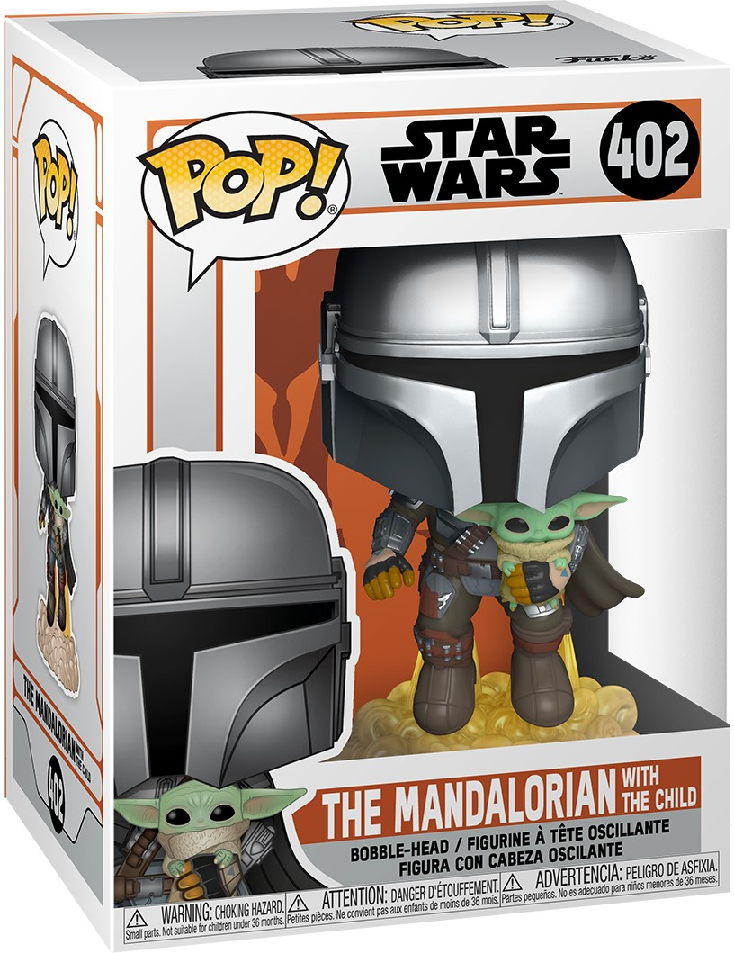 Funko Star Wars the Mandalorian Pop Vinyl: The Mandalorian with the Child