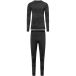 Viking Thermokleding Gasher Base Layer Hommes Ensemble (L - Noir)
