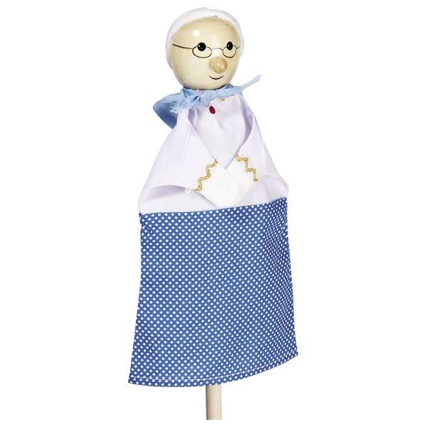 Goki Hand puppet Grandmother - 27 cm