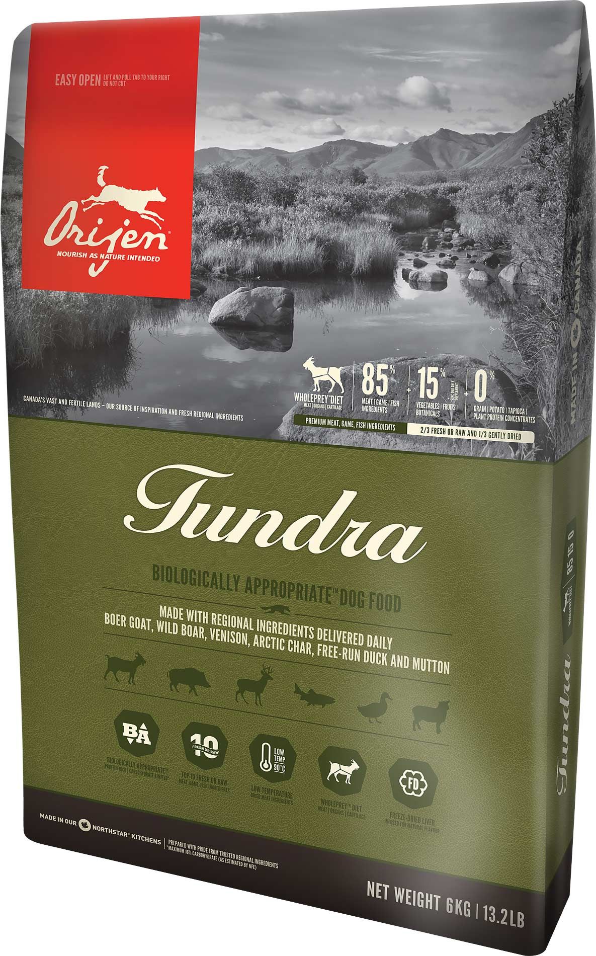 Orijen Tundra Dog - 6 kg