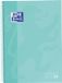 Oxford School Touch Europeanbook spiraalblok, A4+, 160 pagina's, geruit 5 mm, pastel turquoise, 5 stuks