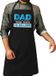 Bellatio Decorations Dad the BBQ Legend katoenen schort - Zwart