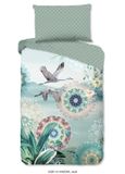 Muller Textiles HIP dekbedovertrek mandalas en vogels - 1 persoons 140x200/220 cm - Multi - 100% Coton satin