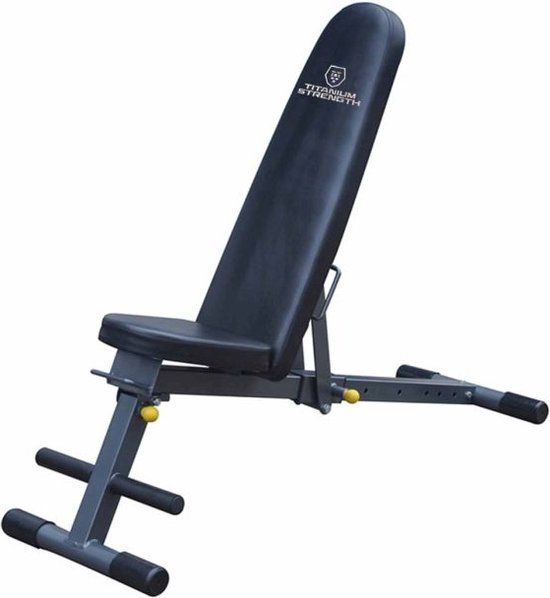 Titanium Strength 130BM Halterbank | Verstelbaar | Opklapbaar