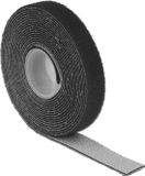 DeLOCK Tragant klittenband 13 mm 3 meter zwart