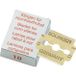 Marque REFERENCE LAMES COUPE CORS BOÎTE de 10 INOX POLI