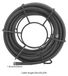 Kit de nettoyage pour tuyaux et canalisations, composé de : Câble à ressort et à spirale, 16/22 mm - 20 mètres + 7 mètres, Kit de nettoyage en acier au manganèse - noir