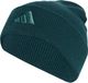 adidas Sportswear New Logo Beanie met Rand - Unisex - Groen