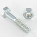 Vis Express Boulon (vendu Avec Ecrou) Tête Hexagonale Th M12x180 Acier Zingué-5 Pièces