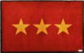 Zala Living Deurmat Three-Stars 102101 Wasbaar 30°C 120x200 cm Geel/Goud Kunststof