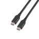 Aisens USB-kabel zwart 1m