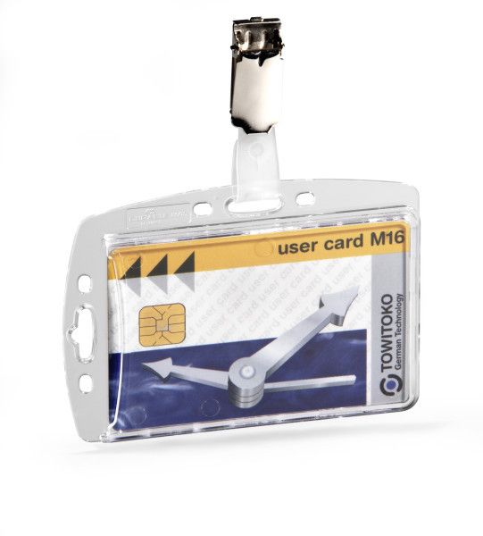 Durable 800519 - Badgehouder - Transparant - 25 stuks