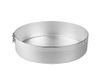 Pentole Agnelli Family Cooking taartvorm van aluminium, cilindrisch, met ring, zilver, 30 cm