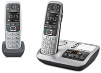 Gigaset E560A Duo DECT Telefoon - Draadloos - Met Antwoordapparaat - Zilver