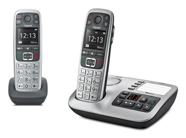 Gigaset E560A Duo DECT Telefoon - Draadloos - Met Antwoordapparaat - Zilver
