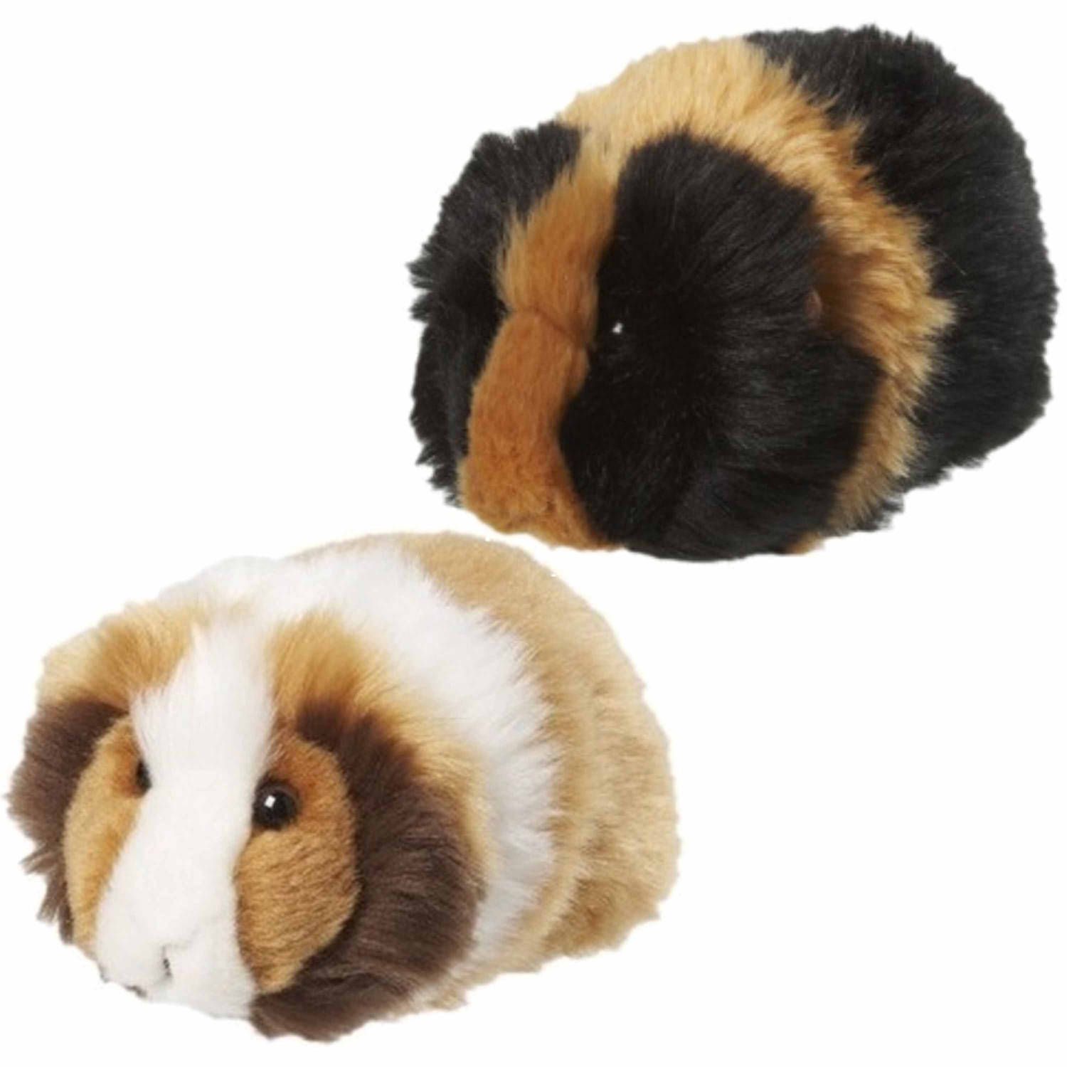 Nature Planet Cavia Knuffels - 13 cm - 2 Stuks - Multi