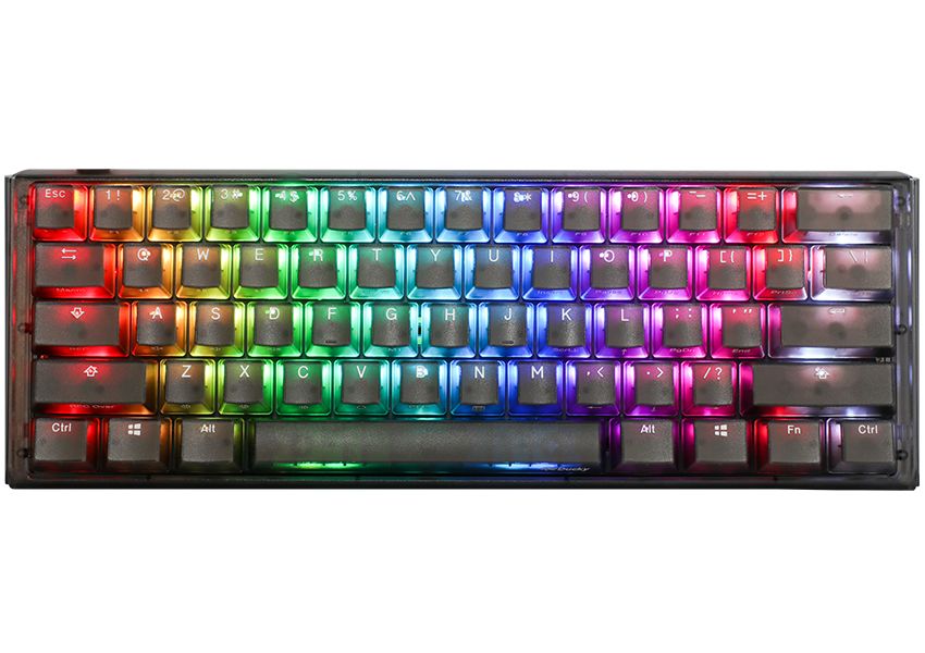 Ducky One 3 Aura Mini - 60% Mechanical Gaming Keyboard - USB - US International - Black