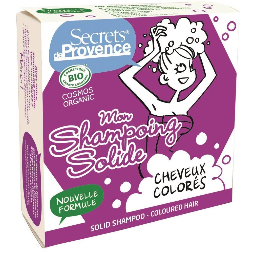 2Cme Secrets® De Provence Shampoo Bar Coloured Hair 85 g shampoo