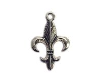 INNSPIRO Metal Lily Flower Charms, 17 x 25 mm, 25 Pieces