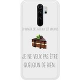 Redmi Note 8 Pro Eet taarten Siliconen hoesje