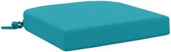 vidaXL - Coussin d'assise - SOEST - Polyester - Turquoise - 40 x 40 x 7 cm